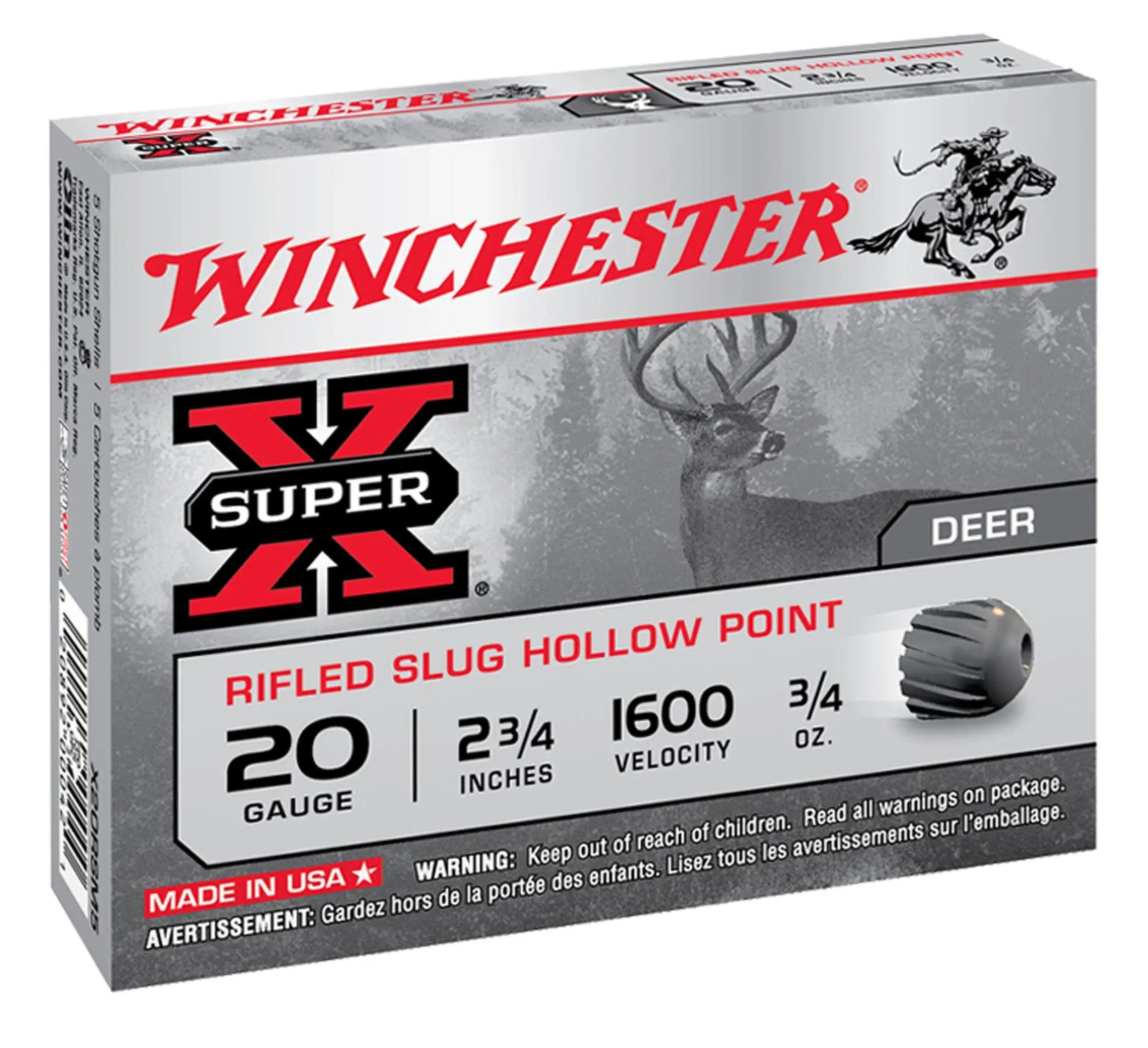 Winchester Super X Cartuccia Calibro 20/70, immagine 4 di 10