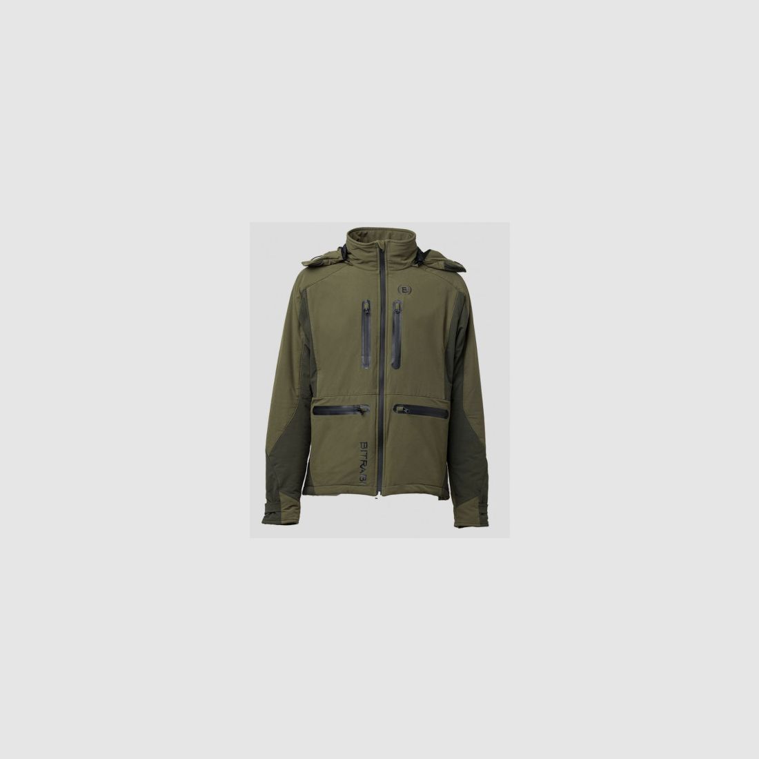 Grüne gepolsterte Bitrabi-Jacke Modell BEAR, Bild 1 von 6