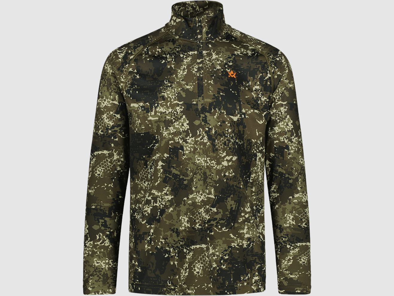 Alaska 1795 CoolDry Half-Zip Shirt Men's BlindTech Forest S