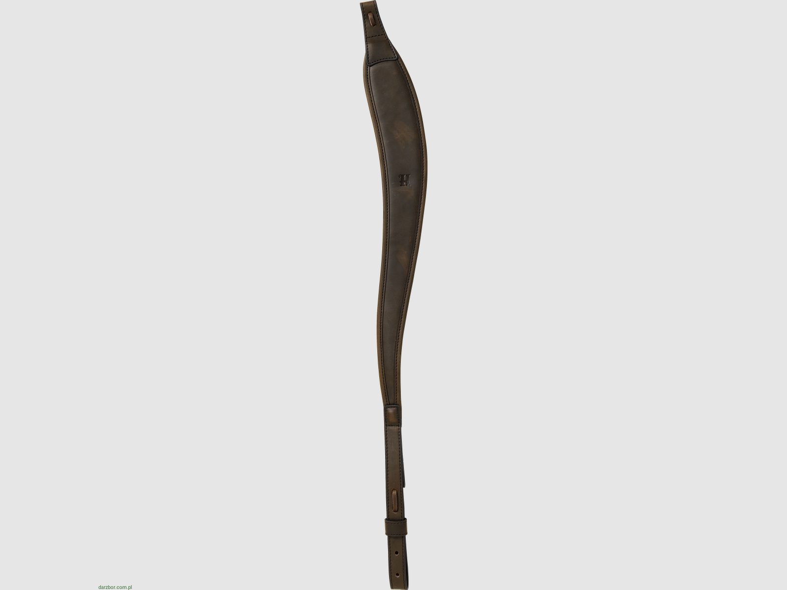 Cinghia per arma in pelle Härkila, marrone scuro, 93 cm