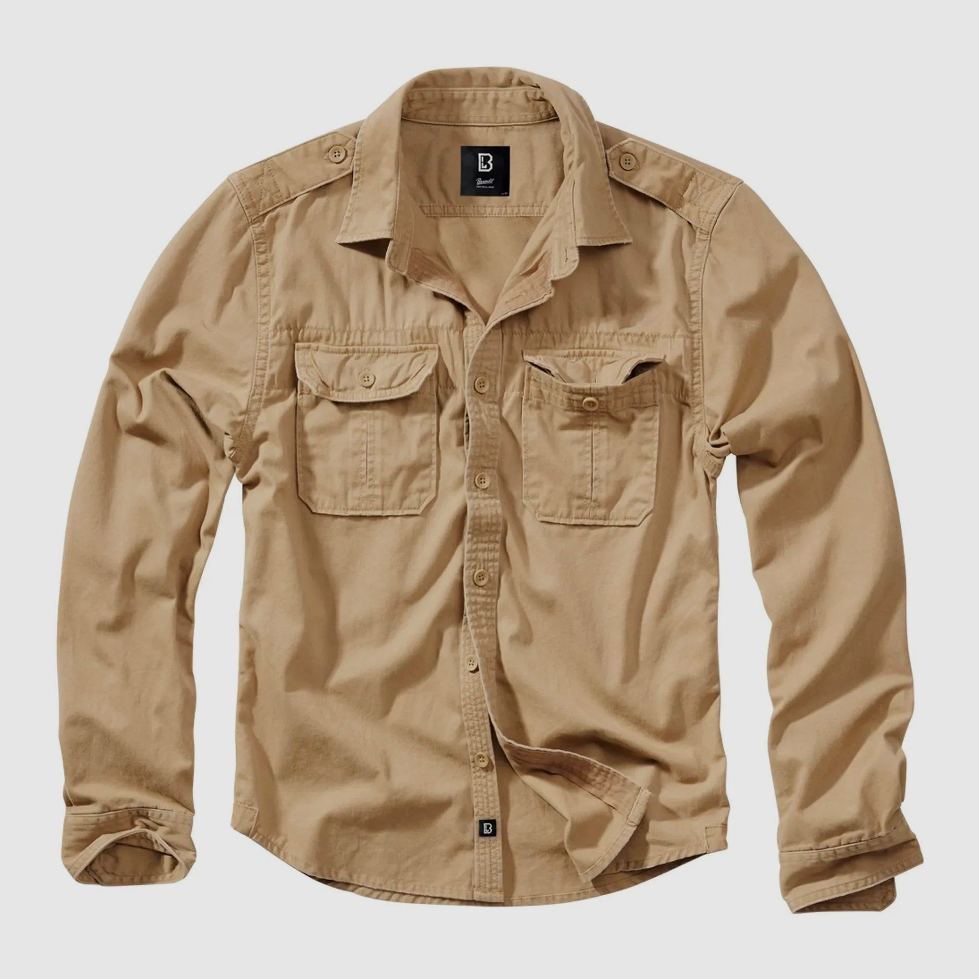 Brandit Hemd Vintage Shirt Longsleeve