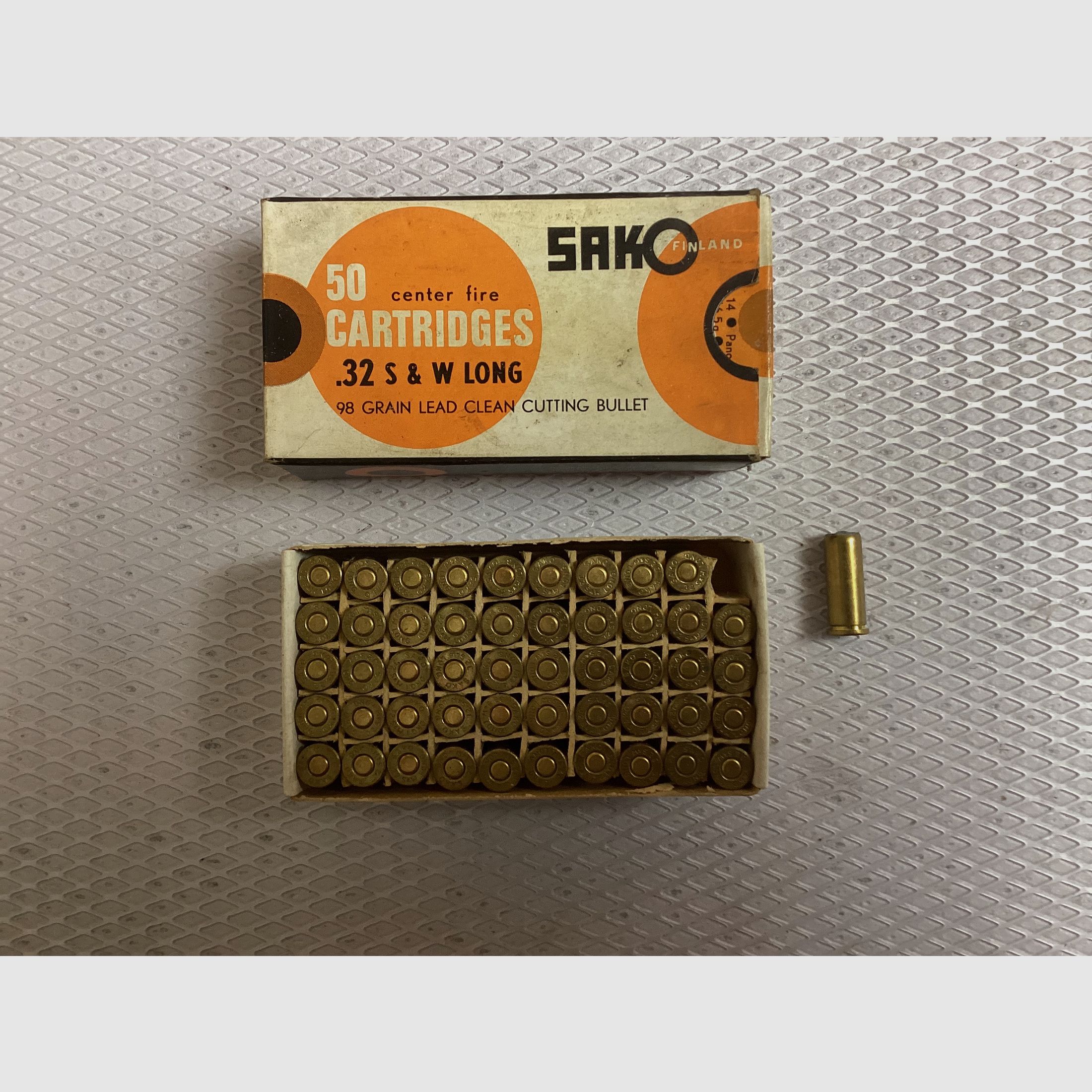 50 Patronen S&W Long