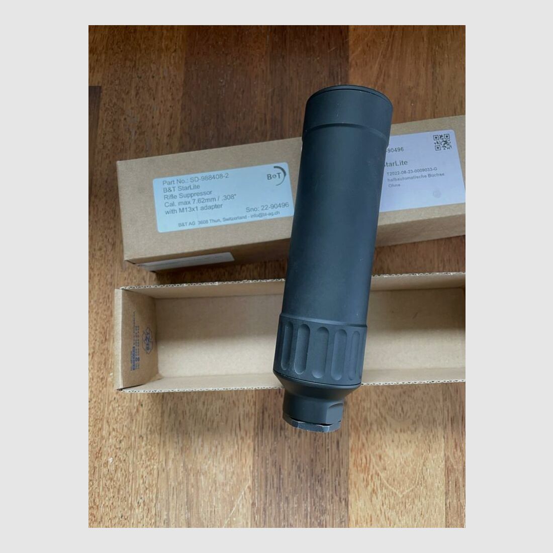 B&T StarLite 6,3-8,2mm, M13x1 rechts