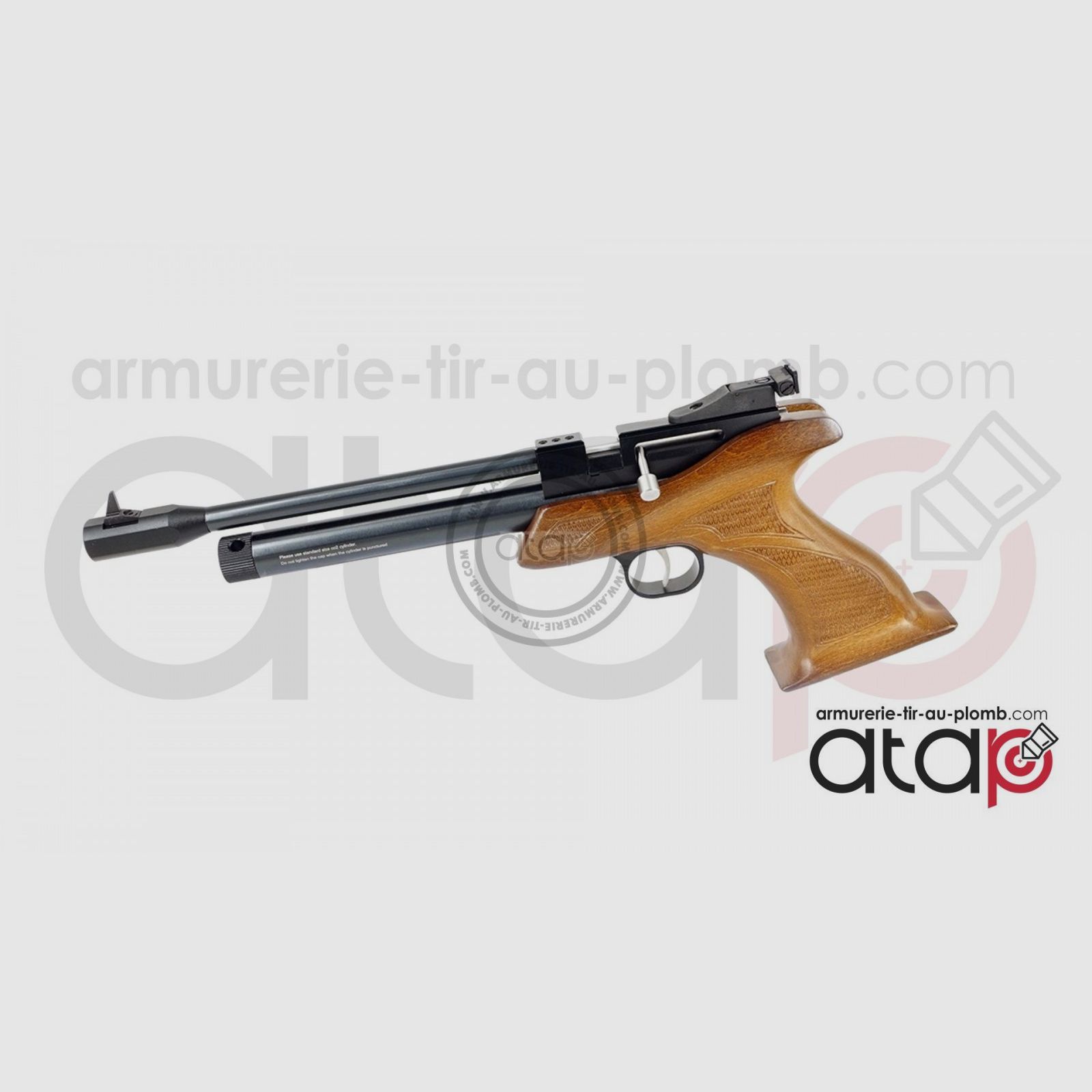 Artemis CP1-M CO2 Air Pistol - cal 4.5 mm or 5.5 mm, image 2 of 8
