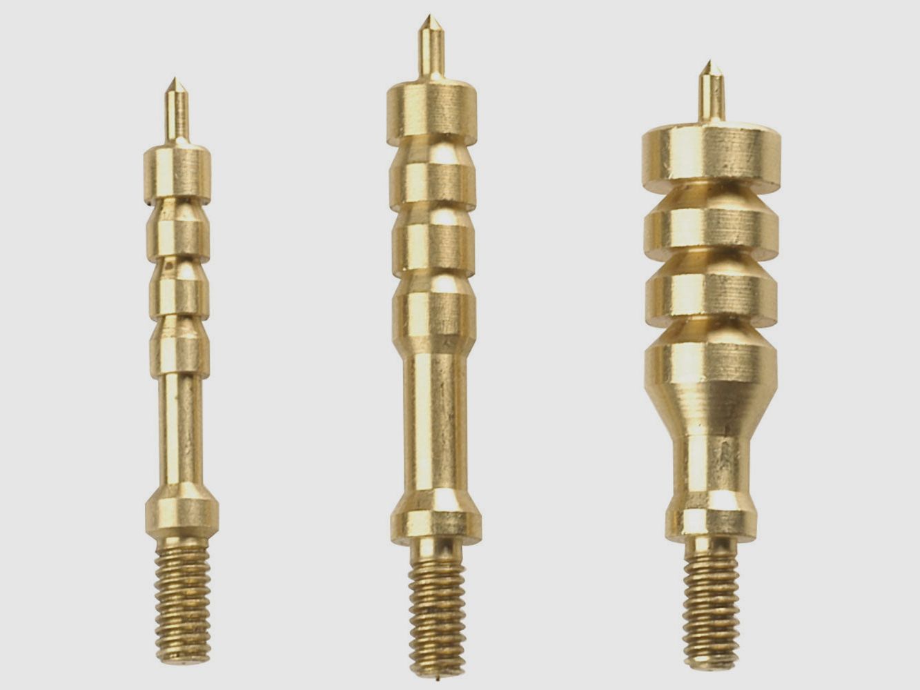 TIPTON Solid Brass Jag Set 749245 – 13 Patchhalter .17–.45