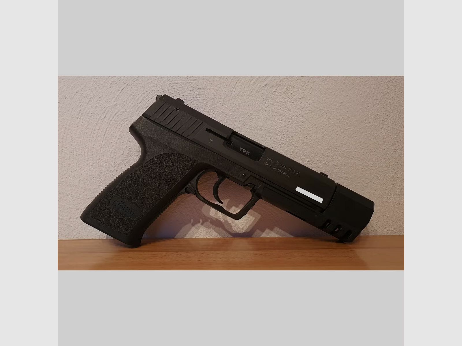 Röhm RG 96 Match, im Kaliber 9 mm P.A.K black