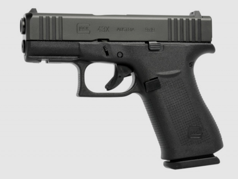 Glock Pistole 43X R/FS BLACK Kaliber 9mm Luger / Finanzierung möglich!