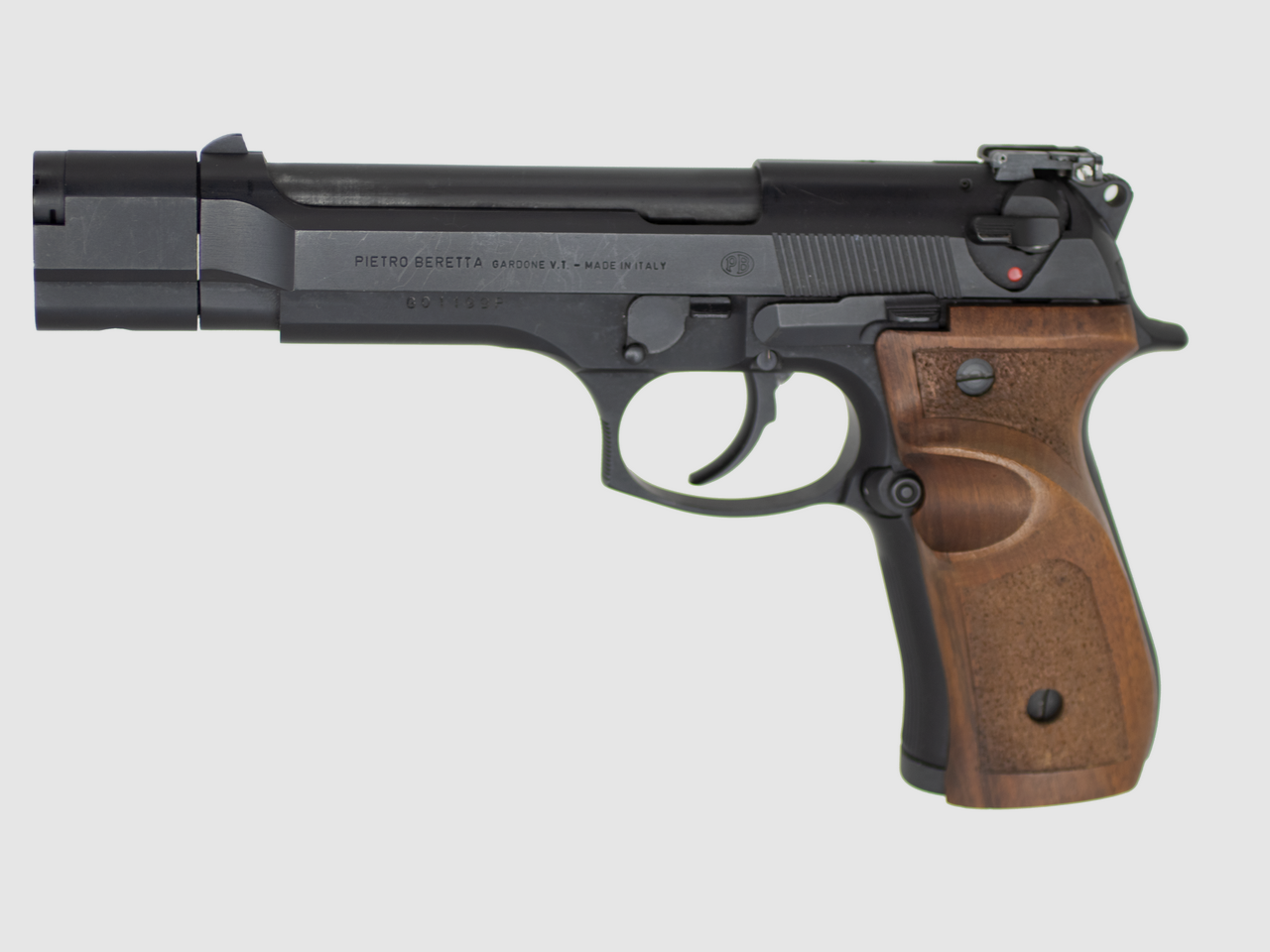 Beretta 98 FS Target 9×21 – Target Pistol with Compensated Barrel and Walnut Grips, image 1 of 5