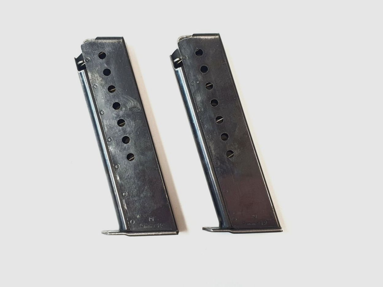 Carl Walther Waffenfabrik Ulm Magazine for Walther P1 Pistol Bundeswehr - 9mm Luger - 8 Rounds