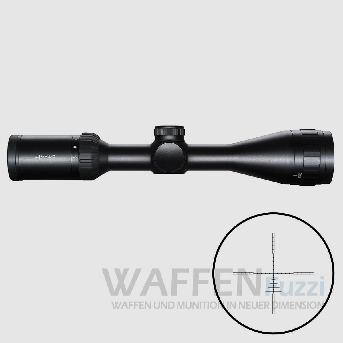 Hawke Airmax 3-9x40 AMX Absehen für starke Luftgewehre - 10 Jahre Garantie