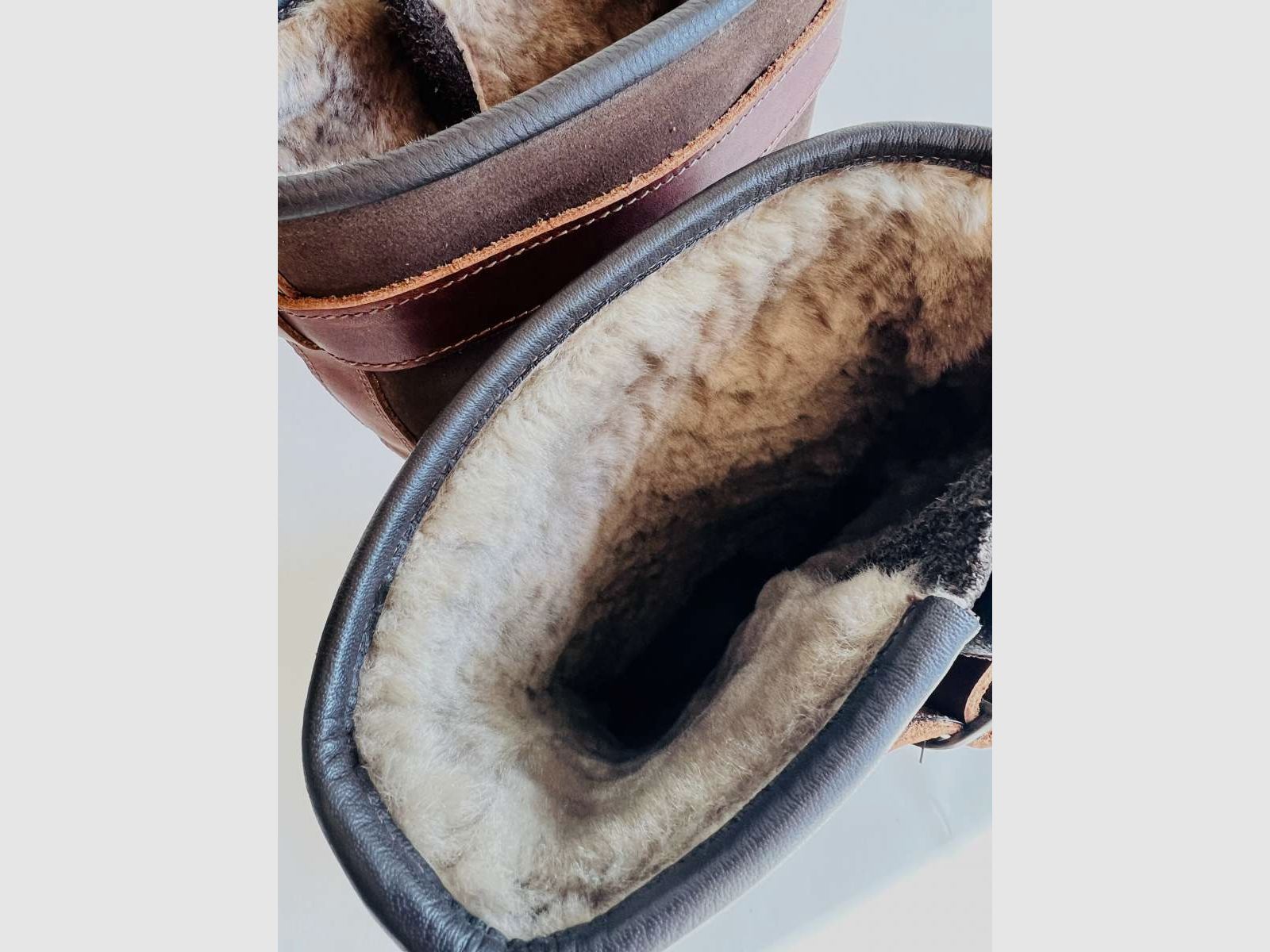 Botas de Cuero Husky Cosidas a Mano Exclusivas, imagen 4 de 7