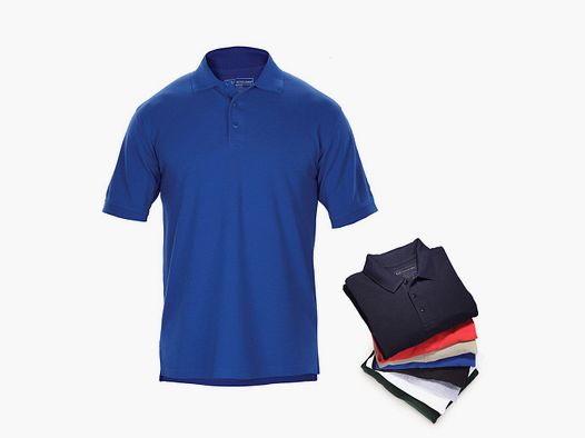 Polo Professionale 5.11 Tactical - Manica Corta Nera M