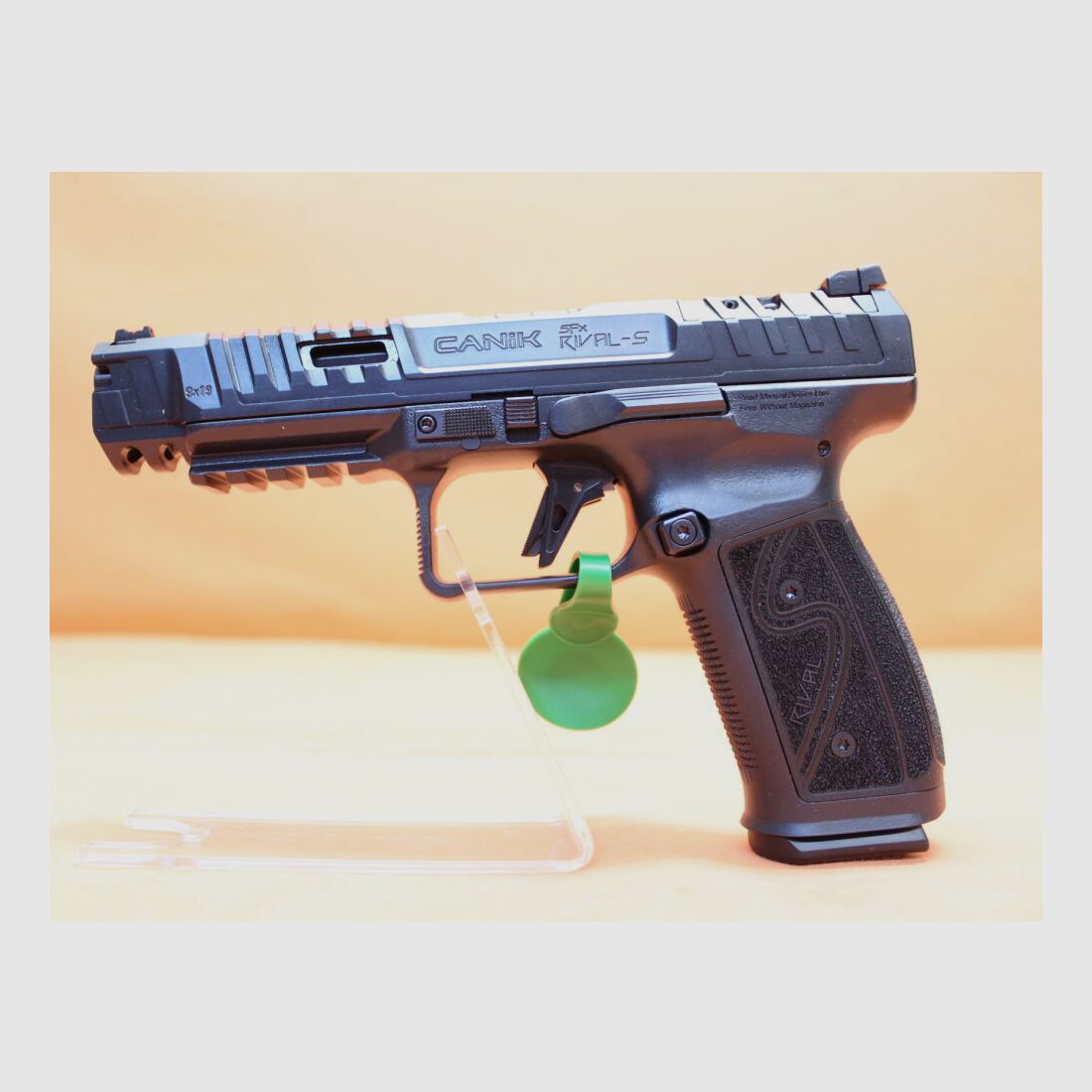 CANIK Ha. Pistol 9mm Luger CANIK TP9 SFx RIVAL-S Black 127mm barrel, slide optic-ready for red dot sight