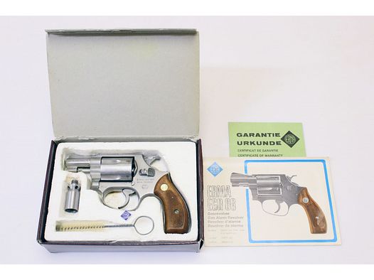 Gas/Knall Revolver - Erma Mod. EGR66X "Stainless" in OVP | 9mmKnall