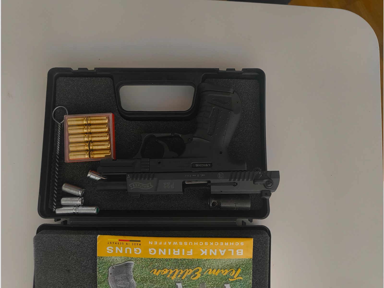 Walther P22  Schreckschuss Pistole