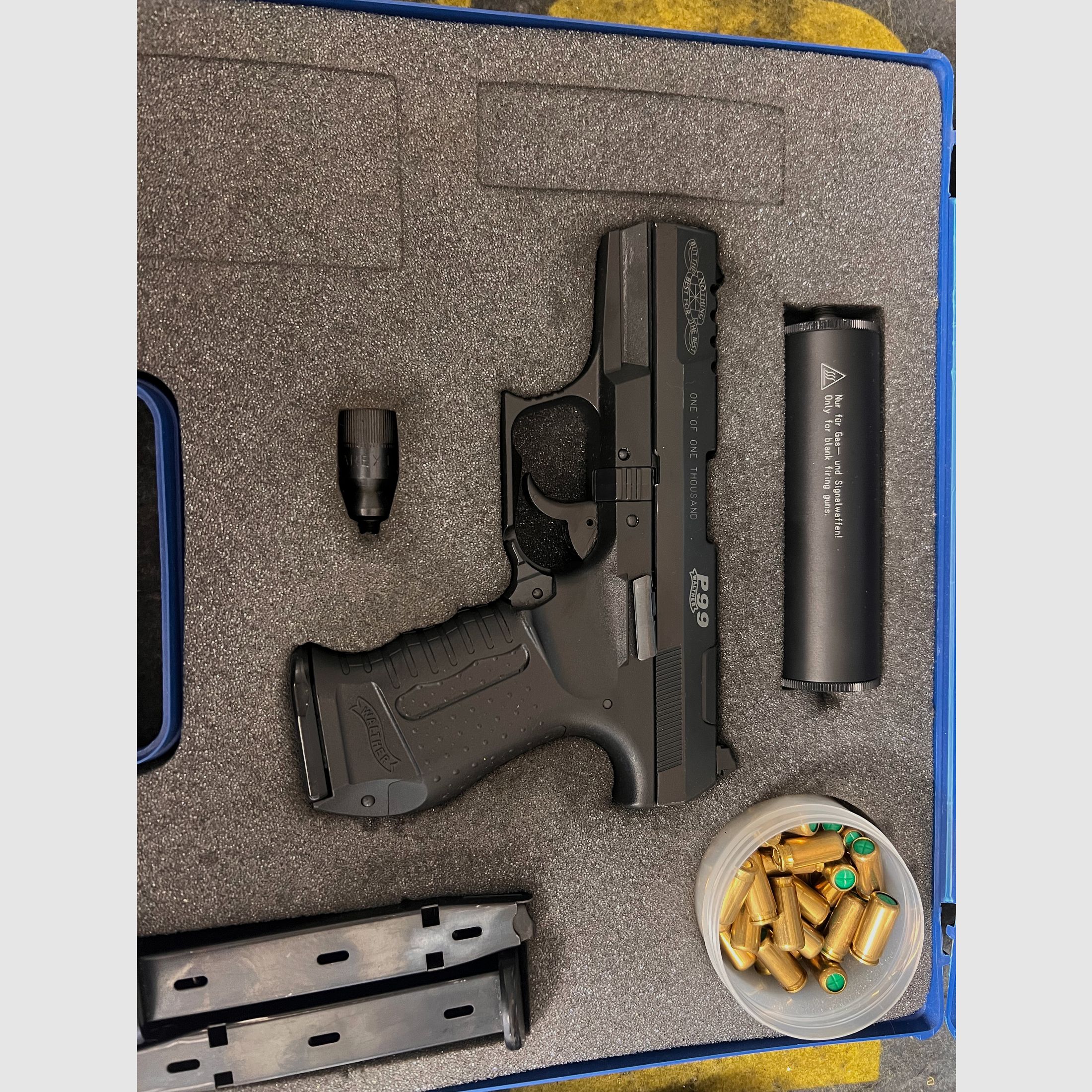 P99 PAK sonder Modell 1von1000 Schalldämpfer 