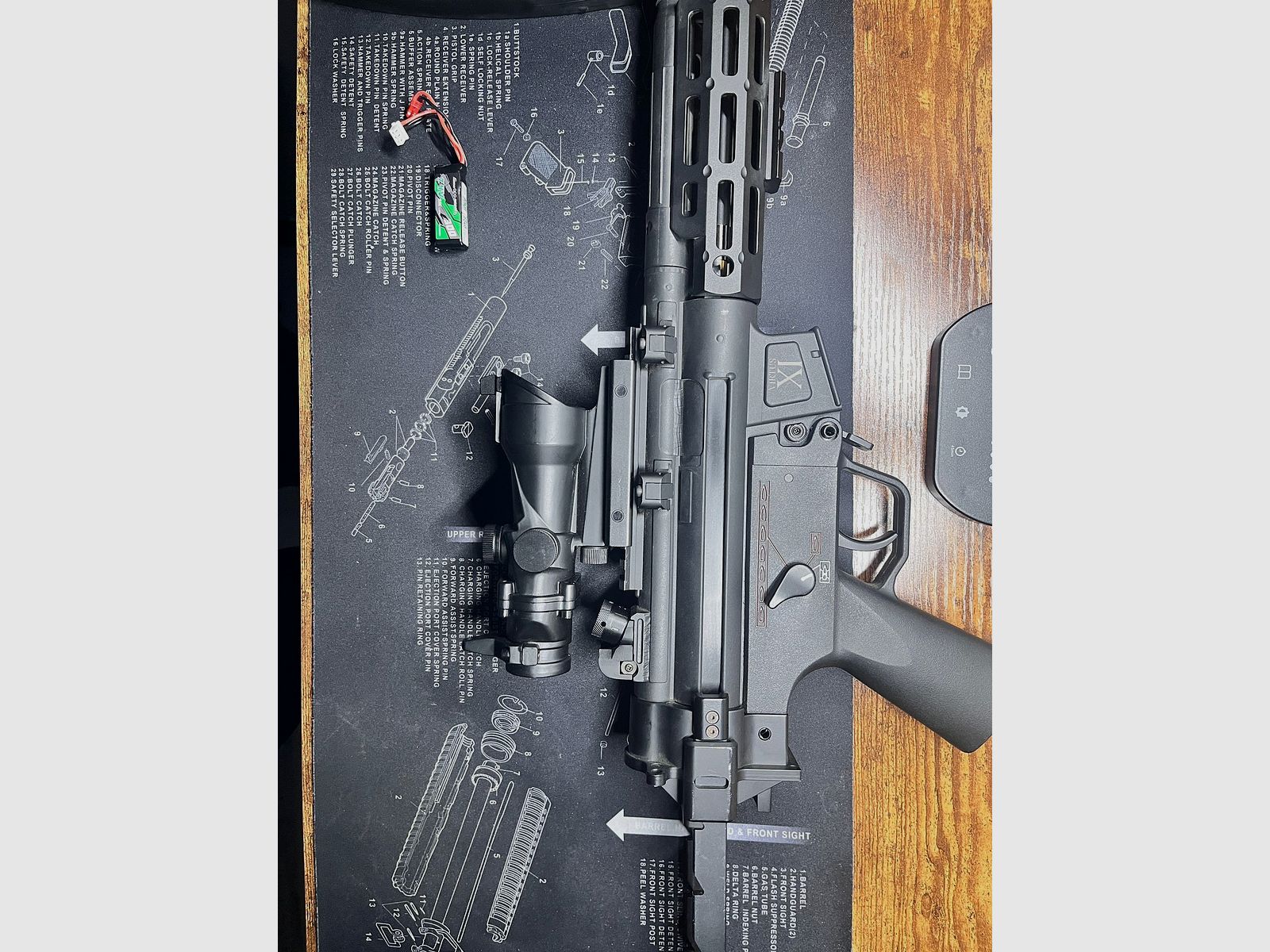 SAC x Wolverine Virtus XI HPA, Negro