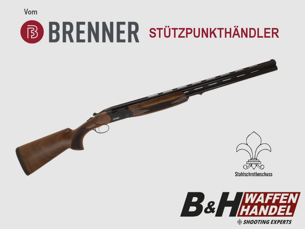 Brenner BF18 Black LL71cm over-under shotgun