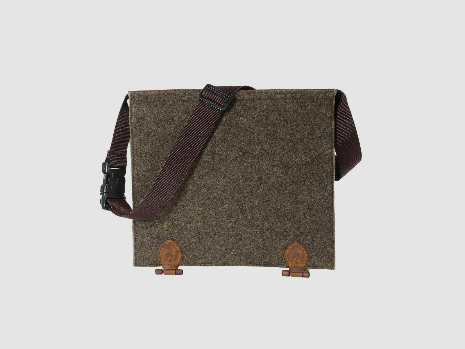 Fritzmann Ansitztasche Wollfilz mit Leder