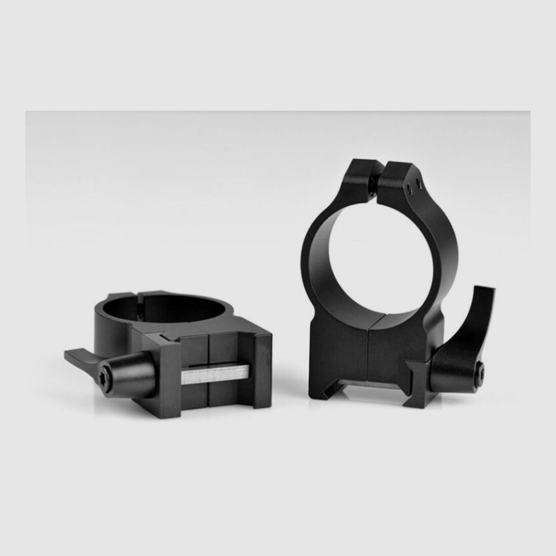 Warne QD Steel Rings - 30mm Weaver High 13.3 mm (215LM)