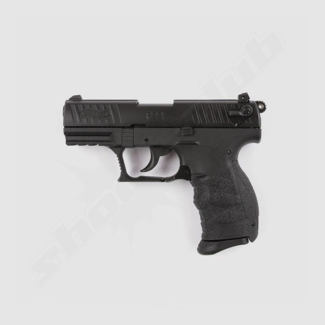 Walther P22Q pistolet d'alarme 9 mm P.A.K. brunie