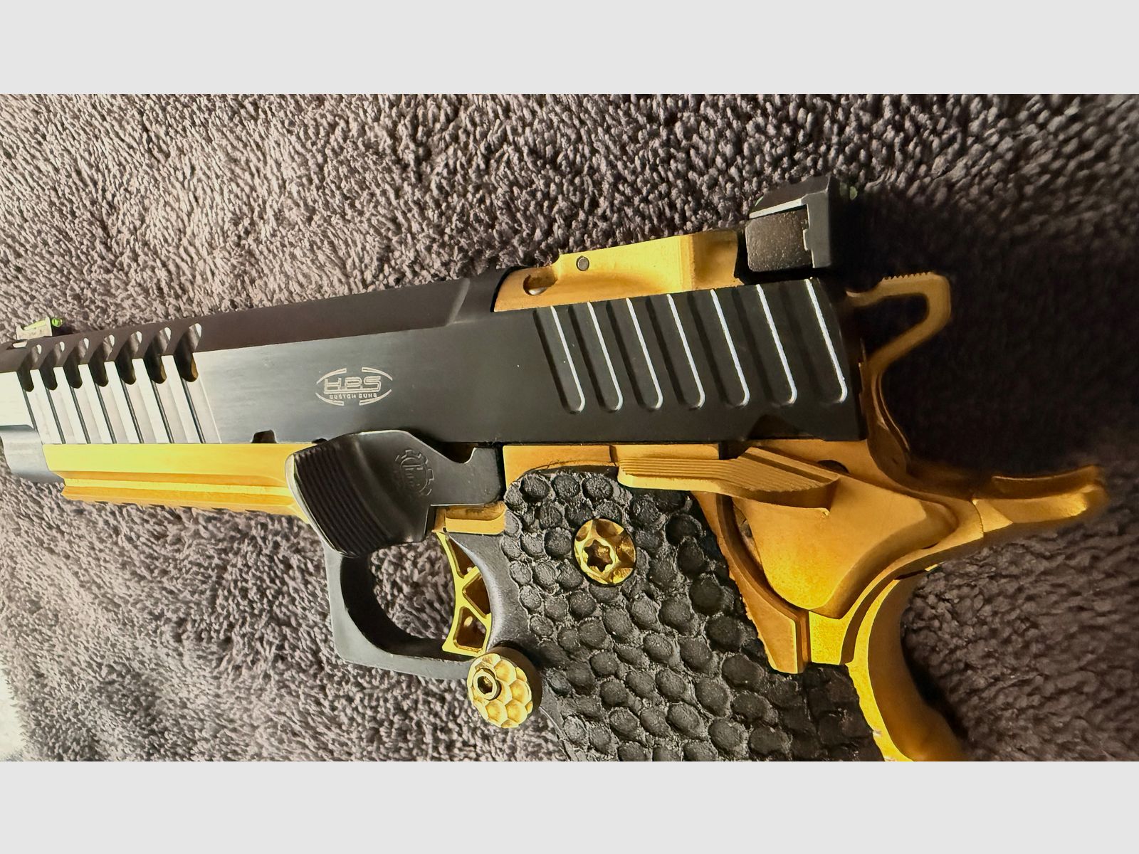 IPSC Standard optics STI 2011 HPS Range Master 5.4“ 9mm Luger with front cut, Picatinny rail, weapon is optic ready not CZ Shadow, Infinity, KMR, Sig Sauer, Walther, Beretta