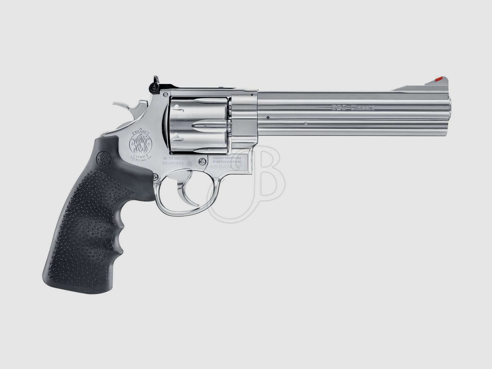 Umarex Revolver Smith & Wesson 629 6,5″ Inox Kal.4,5 CO2, Bild 1 von 3