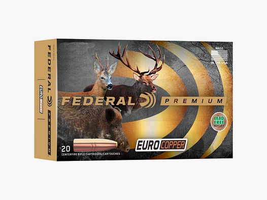 Federal Ammunition 7×64 Euro Copper 9.7g/150grs.