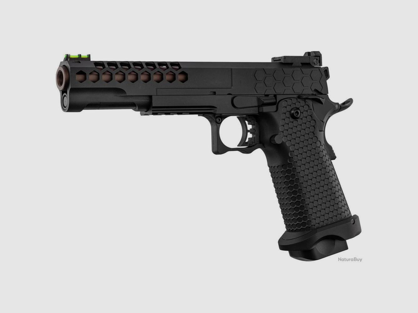 GBB Hi-Capa 6 Schwarz Golden Eagle - Realistischer Blowback - Hohe Präzision - Für Leistungsstarkes Airsoft, Bild 3 von 5