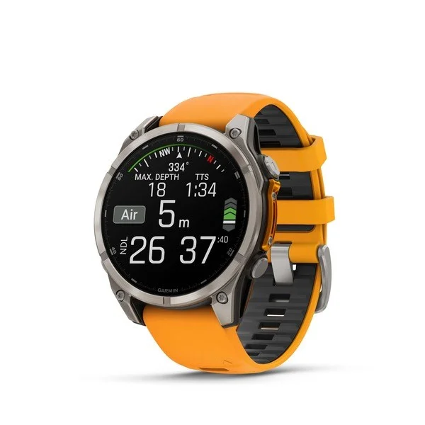 Smartwatch GARMIN Fenix 8 47mm AMOLED - Sapphire Titanium, image 10 of 18