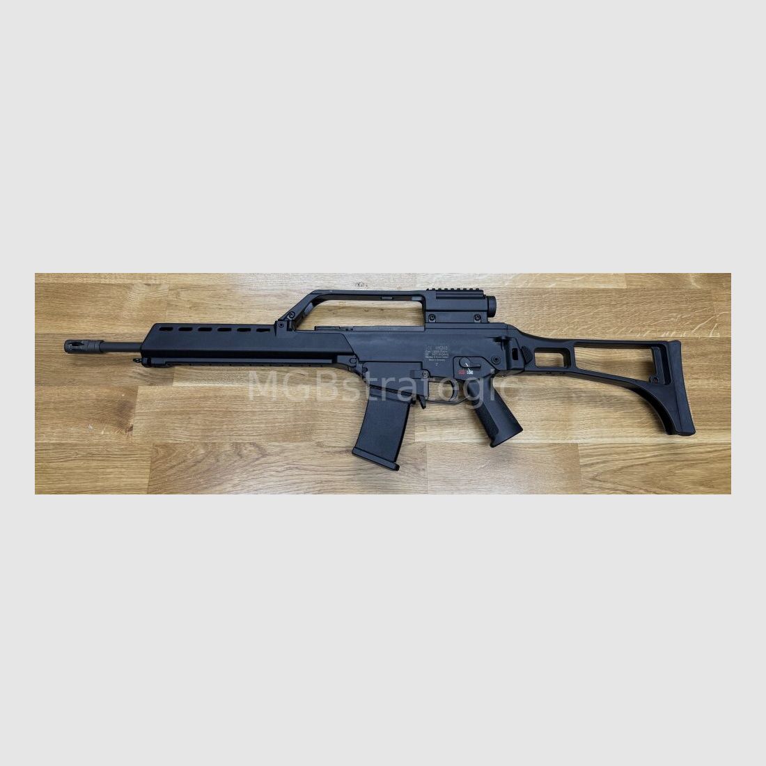 Heckler & Koch HK243 S SAR - Color negro - ¡El G36 civil aprobado deportivamente! Color negro / con correa de transporte G36 original 3x y riel Picatinny