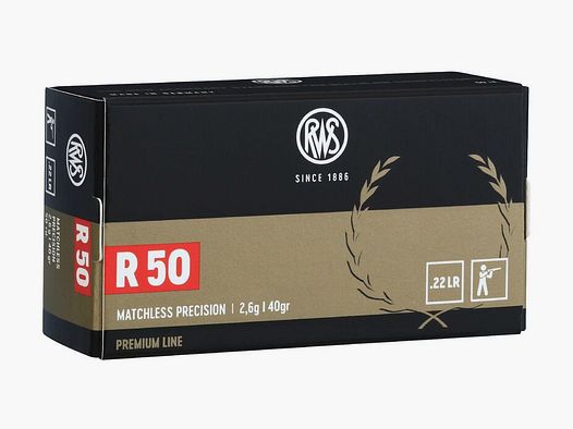 RWS .22 R 50 2,6g/40gr