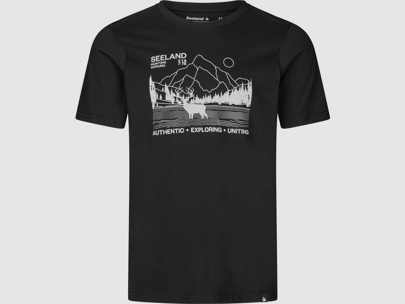 Seeland Territory T-Shirt Schwarz