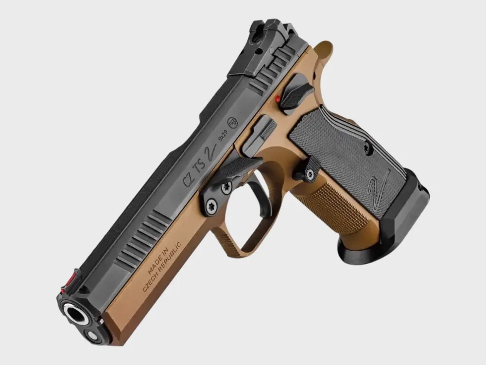 CZ TS2 Deep Bronze / 9mm Luger, image 3 of 4