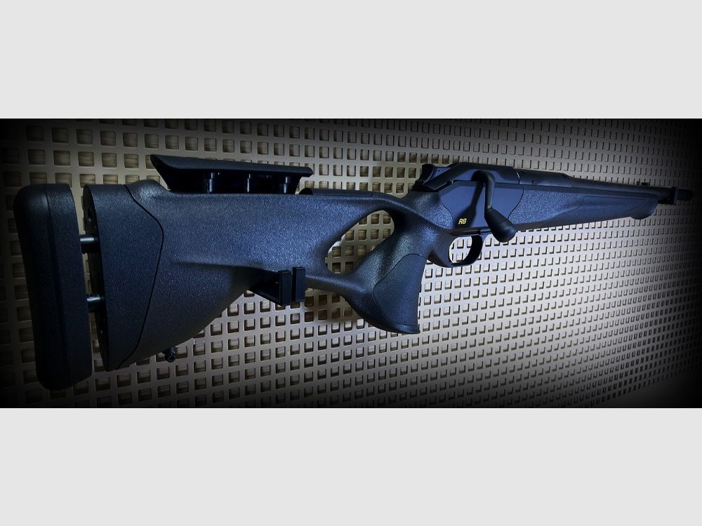 BLASER R8 ULTIMATE ELASTOMER / Volledige aanpassing / gouden trekker / M15x1 / Kaliber & loop naar keuze