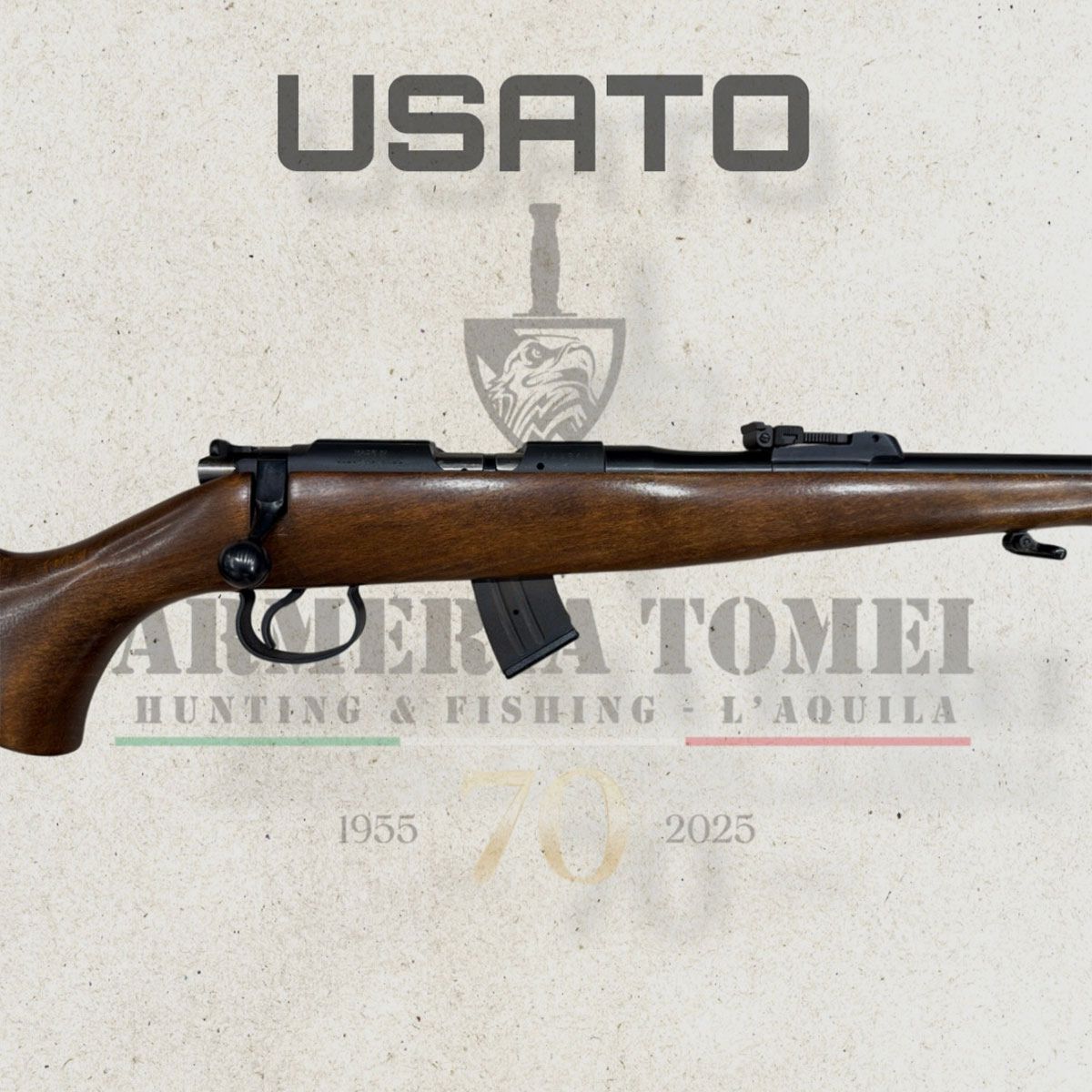 UTILISÉ – FUSIL – CZ MOD. 452-2E ZKM cal. 22LR, image 2 sur 4