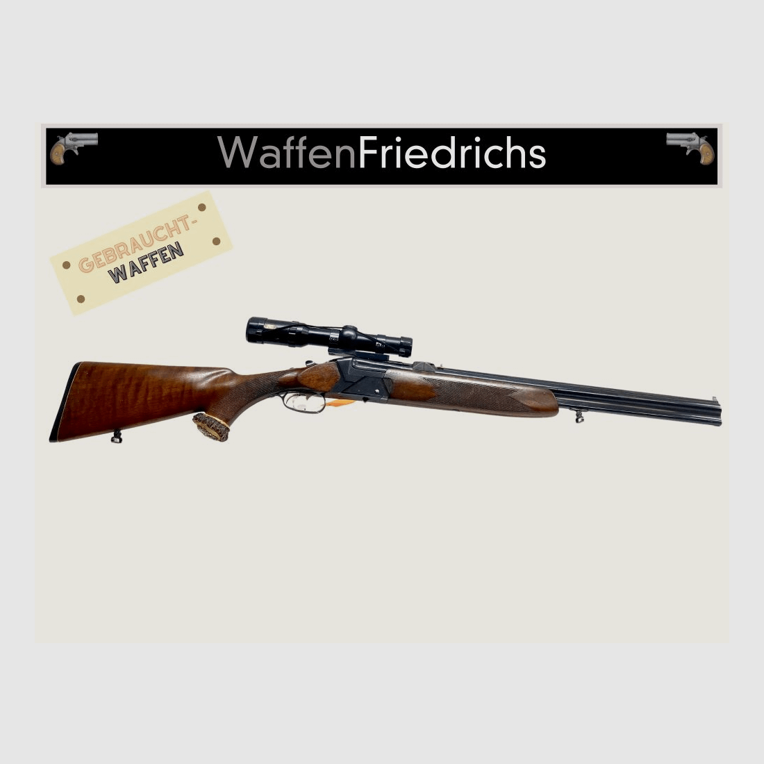 Brünner	 Mod. 500 mit ZFR Tasco 1,25-4,5x26 - Waffen Friedrichs