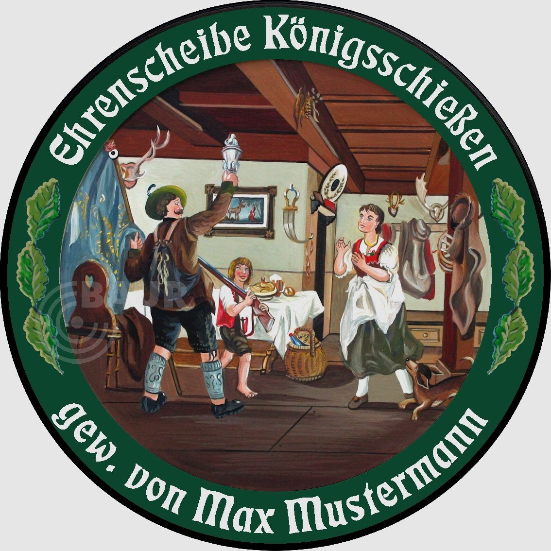 Schietschijf ECO-LINE Motief 077, afbeelding 1 van 6