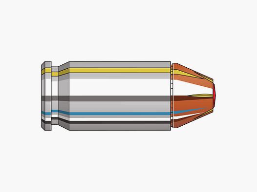 BOITE DE 20 CARTOUCHES HORNADY 45 AUTO 185 GR FTX CD