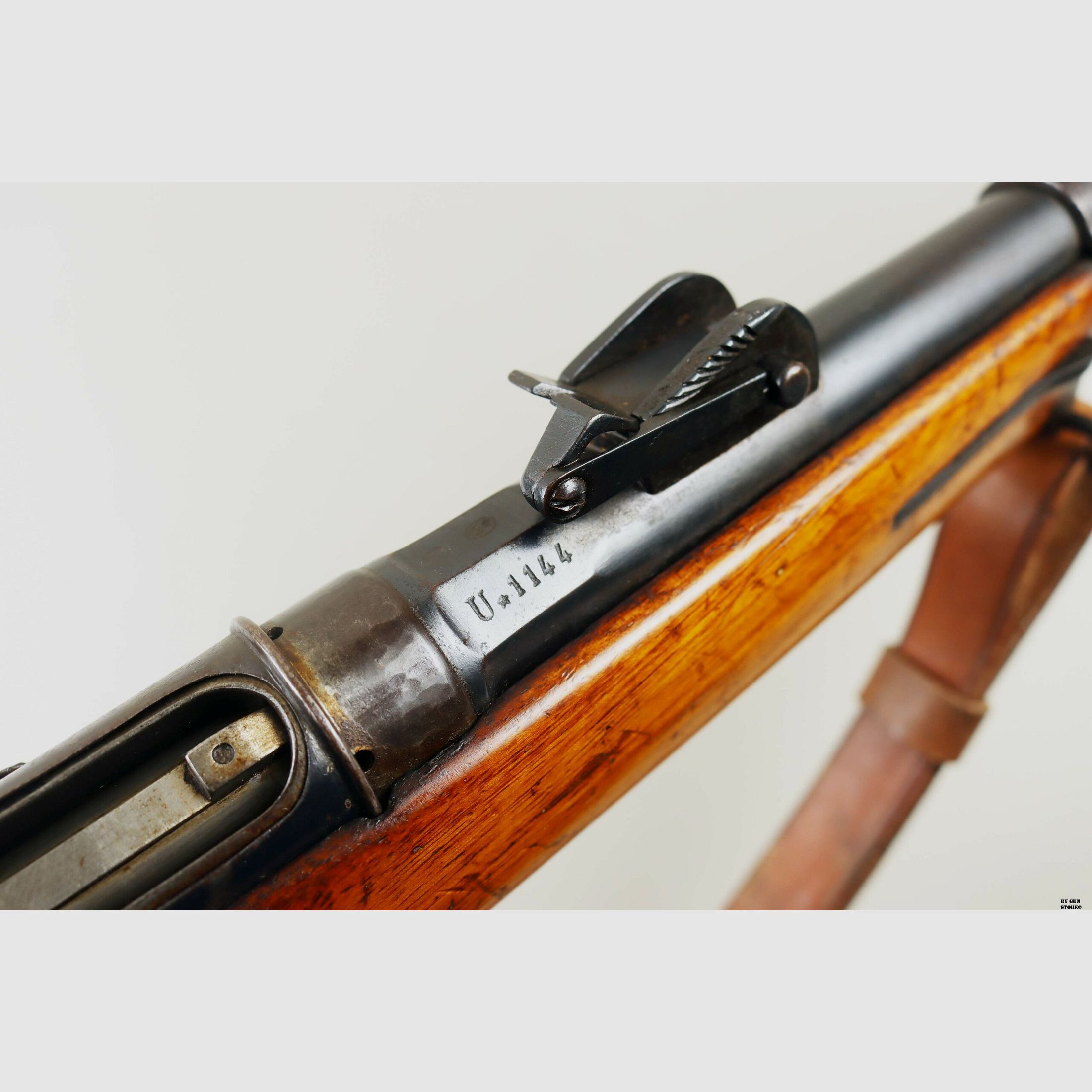 Mousquet ancien Vetterli modèle 1870 Cavalerie cal. 10,4 n° de série U1144, image 9 sur 12