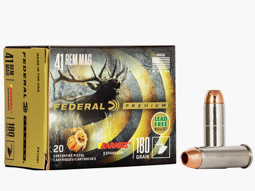 Federal Premium Barnes Expander .41 Rem. Mag. 180GR HP 20 Patronen