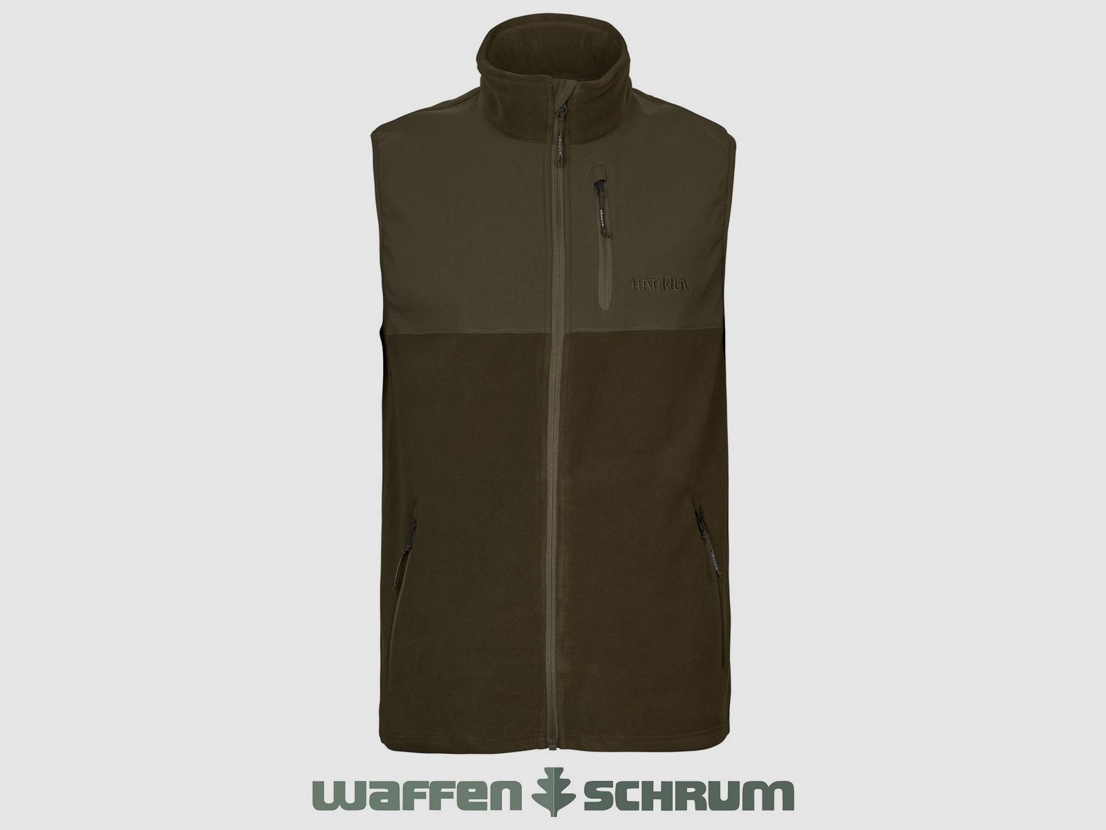 Härkila Fleece Vest Fjell Hunting Green/ Willow Green