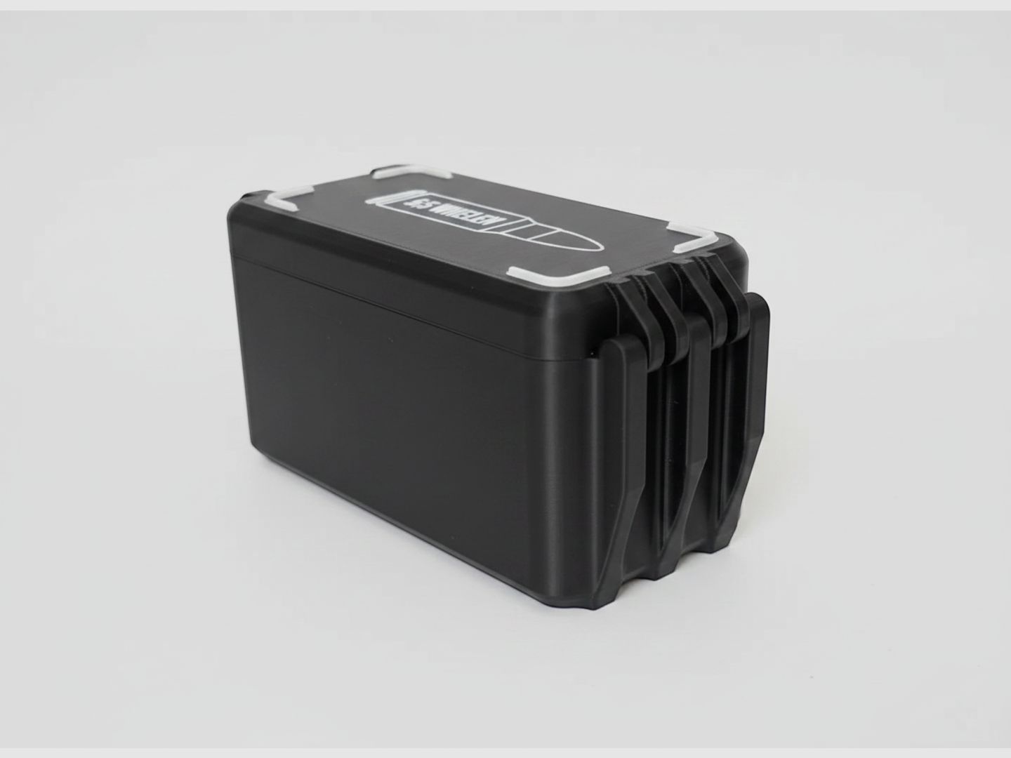 Filamelt Munitionsbox / 35 Whelen / 'Klapp- / Rastdeckel' / Patronenbox, Ammo Box