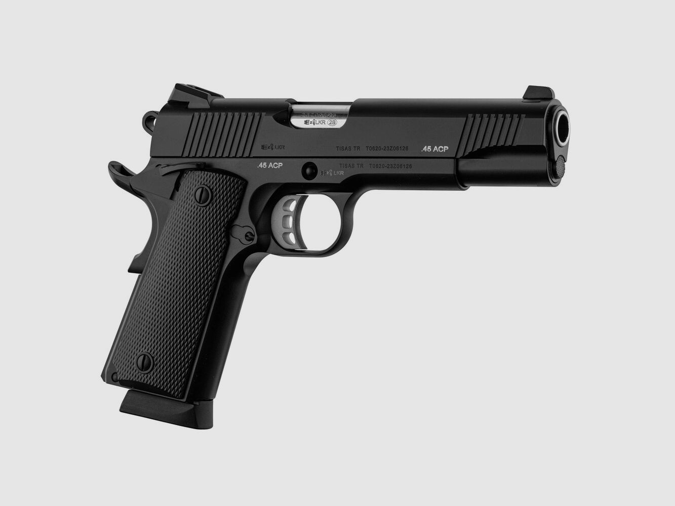 PISTOLA TISAS ZIG M 1911 NERA 5'' CAL. 45 ACP, immagine 2 di 5