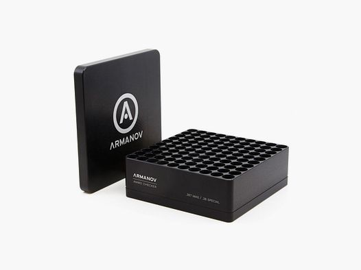 Armanov 357 Mag / 38 Special calibrated die – black