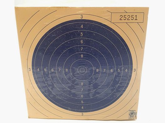 Blanco objetivo de EDELMANN, 50m KK, 250 unidades