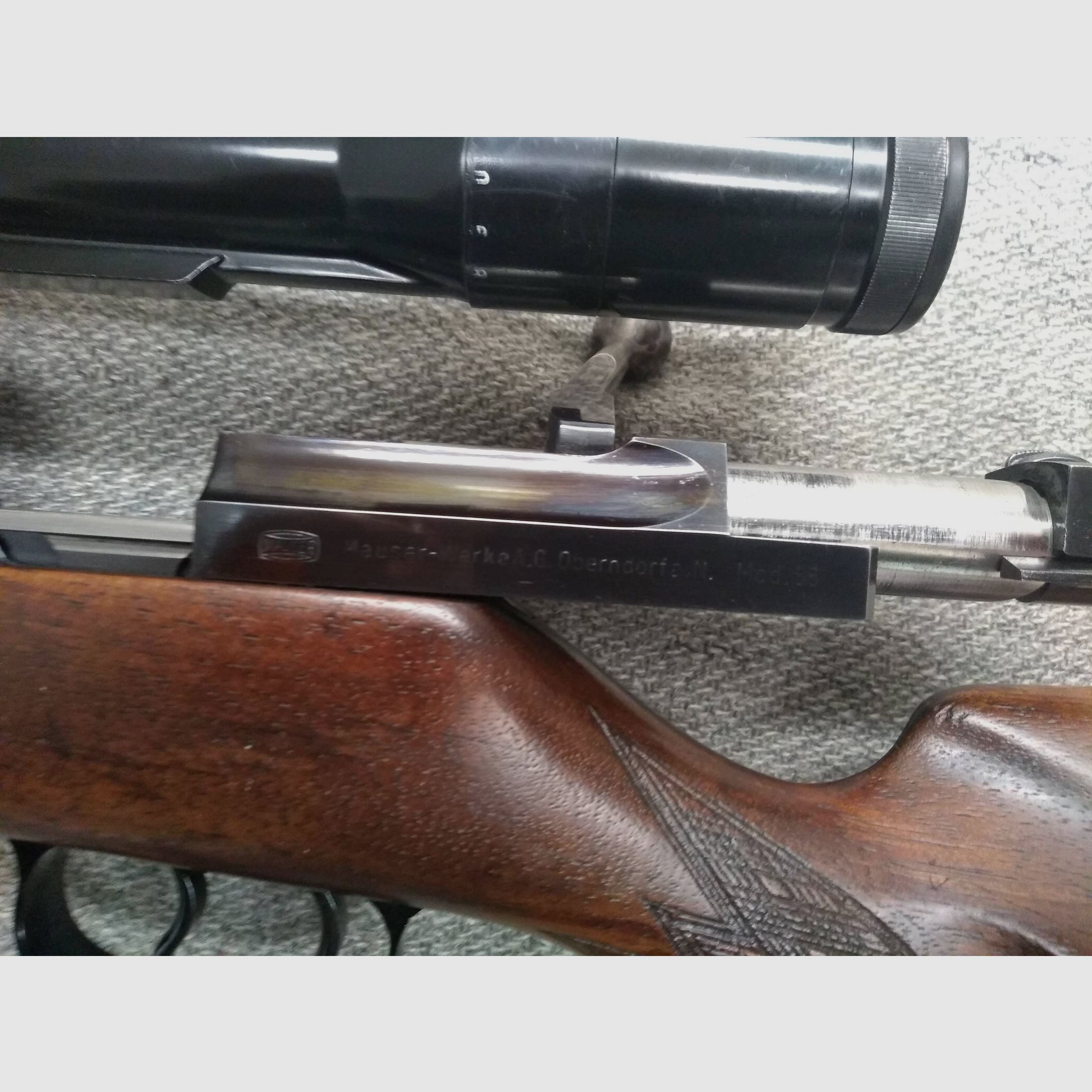 Mauser 66 Repetierbüchse   .308Win mit Zeiss Diavari-Z 2,5 -10 x 52, SEM