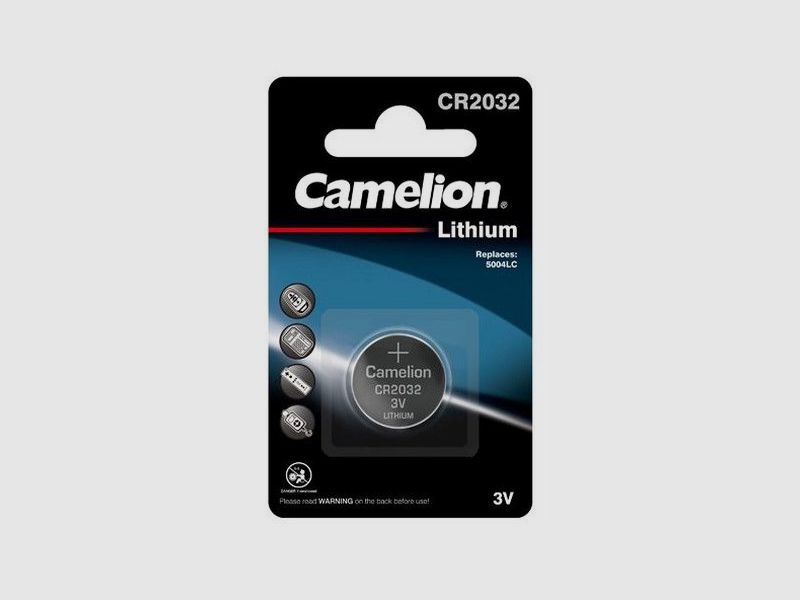 Camelion Lithium CR2032 Battery 3 Volt
