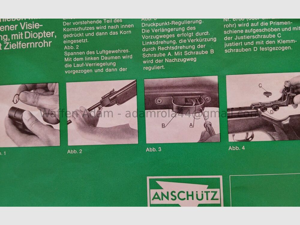 Anschütz / Ulm Modell 335 - EWB pflichtig!