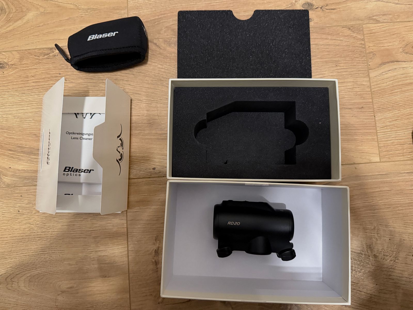 Blaser RD20 RD 20 Rotpunkt Red Dot Rotpunktvisier Leuchtpunkt Sattelmontage